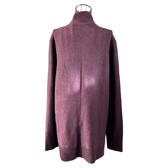 Calvin Klein Jeans Turtleneck Acrylic Blend Sweater Burgundy Size XL - Picture 4 of 16